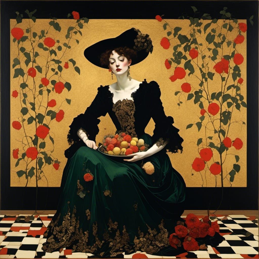 Inspired by Classical Masters Painting