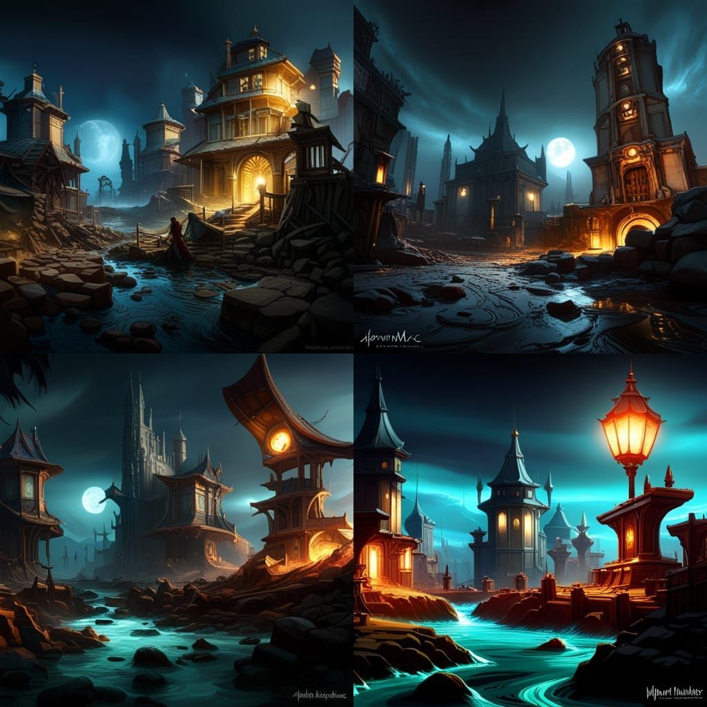 Dark Fantasy Nightmare in Unreal Engine