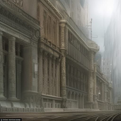 Dramatic Writing on the Wall: Digital Matte Painting