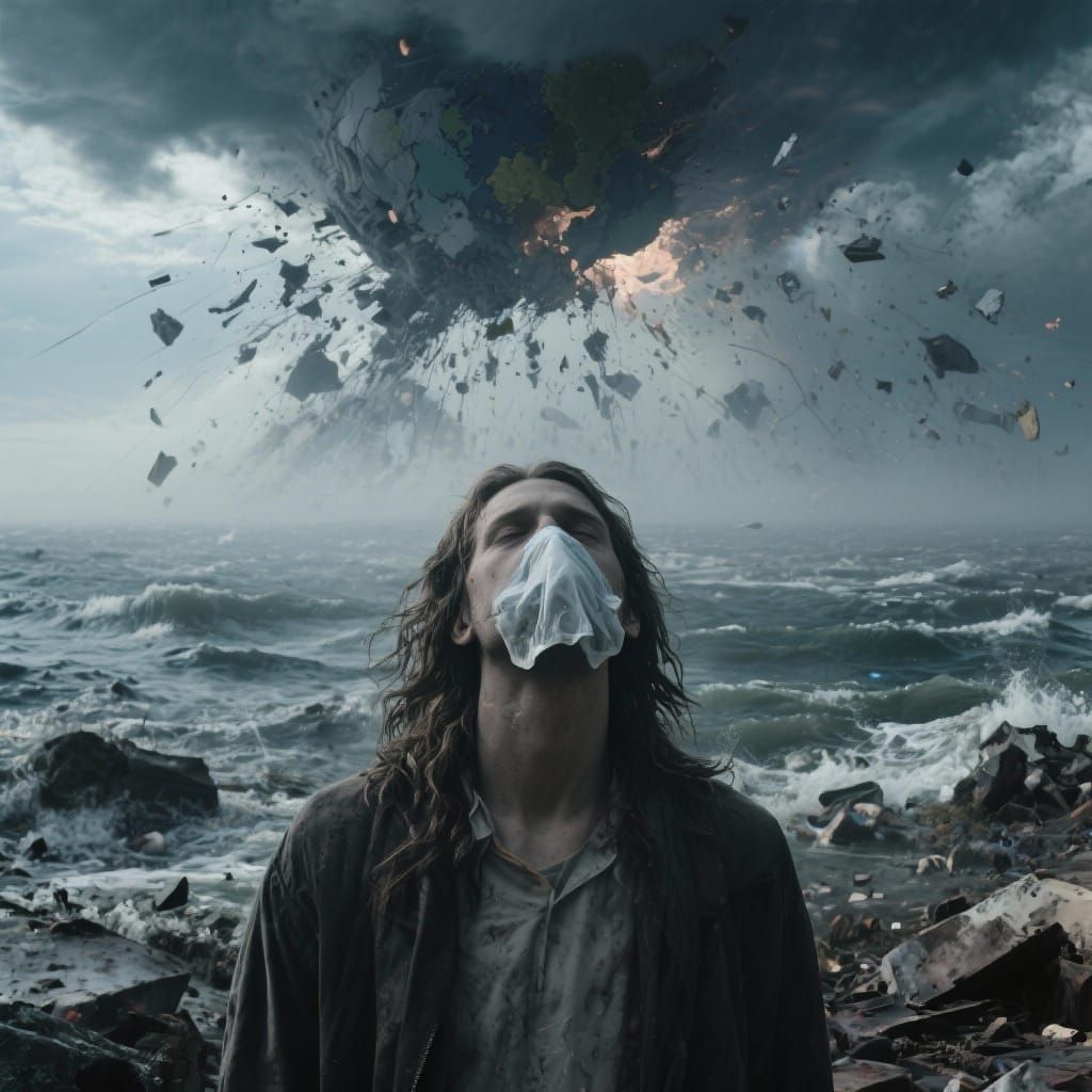 How can I breathe in a world we destroyed