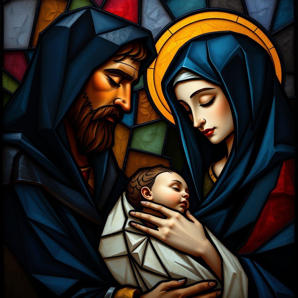 Surreal Cubist Masterpiece in Photorealistic Detail