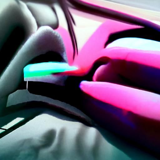 Neon Synthwave Nose Hair Tickling Sensation