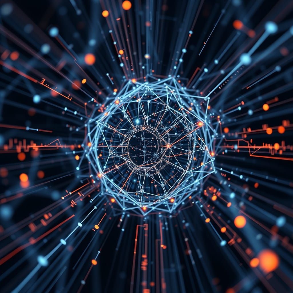 Abstract Quantum Computing Algorithms in 8K