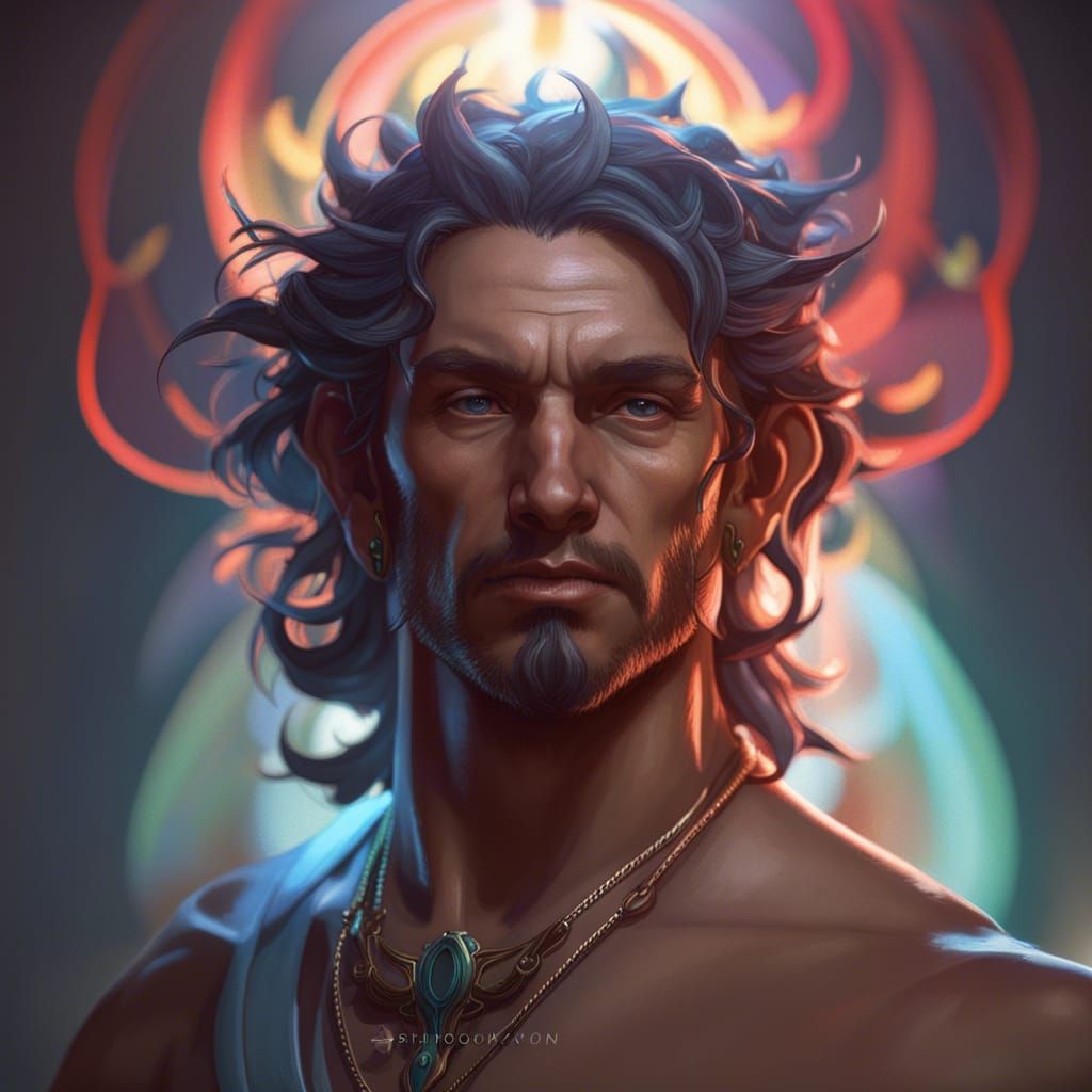 Detailed Incubus Portrait with Dynamic Lighting