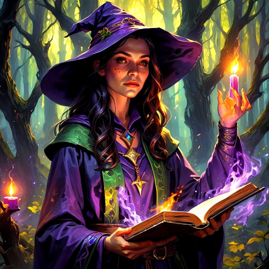 Young Witch's Extra Hand: A Cautionary Magic Tale