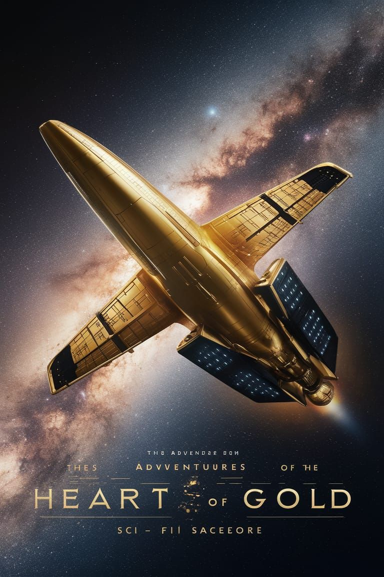 Movie poster: E. Musk's 1st Mars ship is named "THE HEART OF...