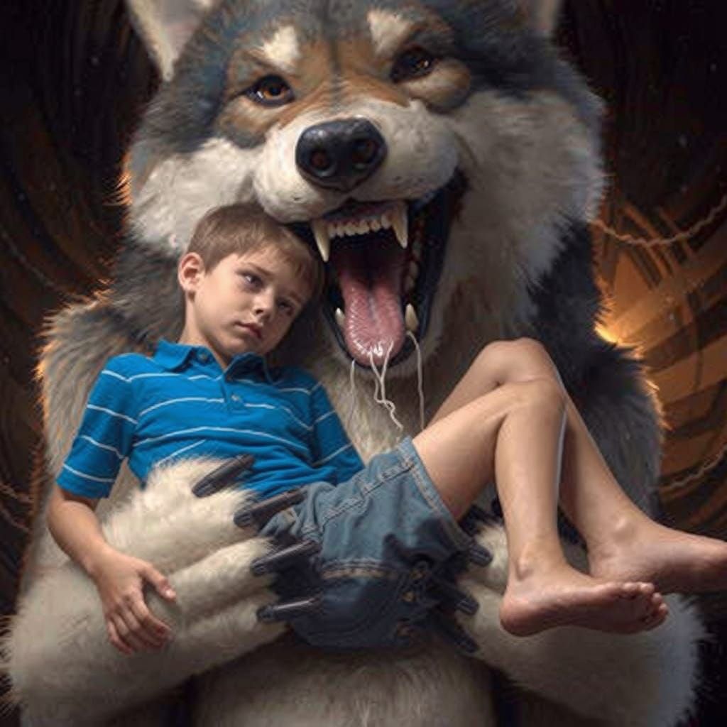 Distressed Figure in Dark, Cinematic Digital Art