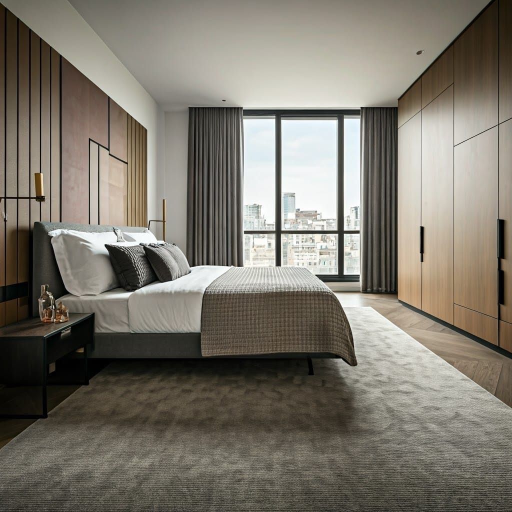 Surreal Dutch Master Bedroom in Earthy Tones