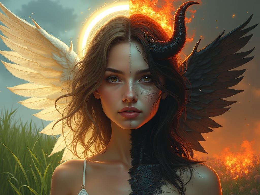 Angel and Demon, Goddess of Infinity