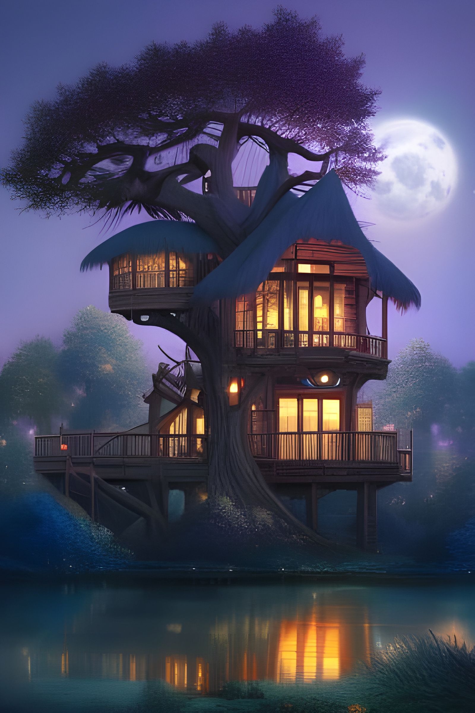 I love treehouses