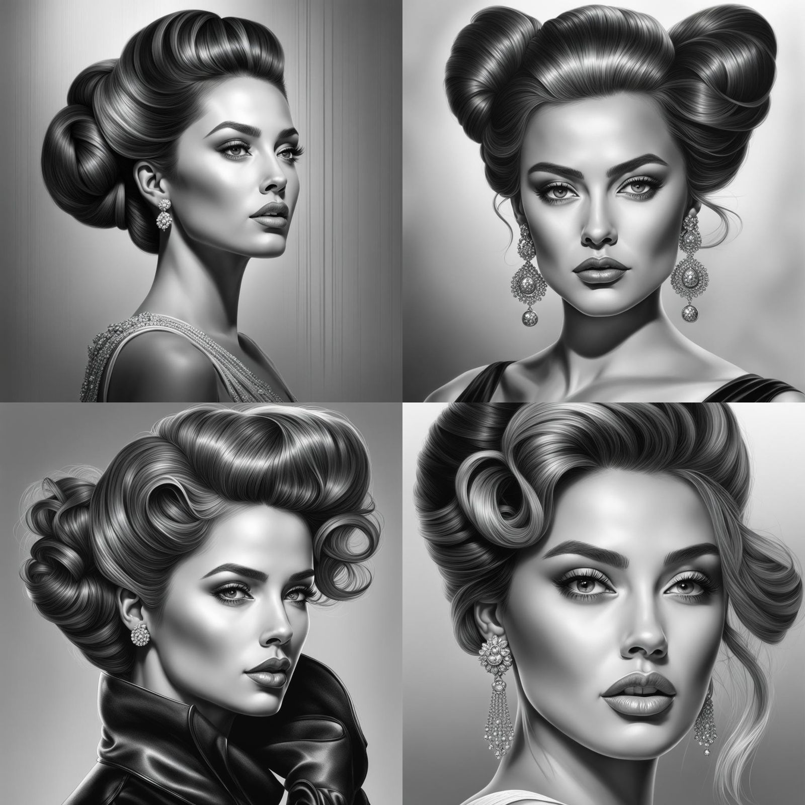 Ladies with new hairstyles  /01