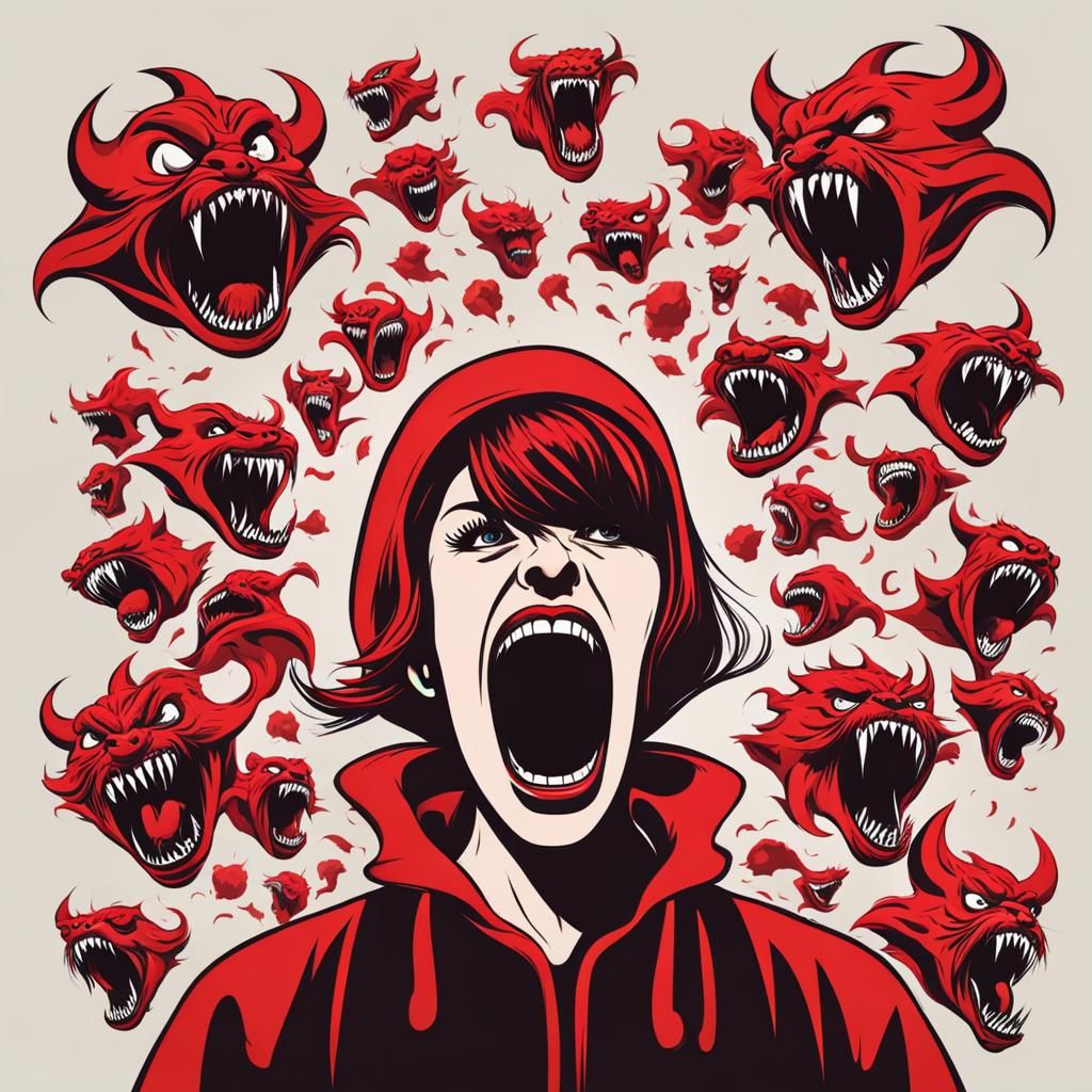 Woman's Battle with Mental Demons