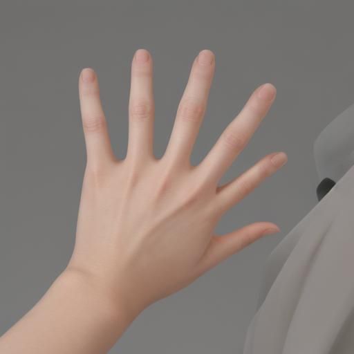 AI Generated Image of Five Fingers