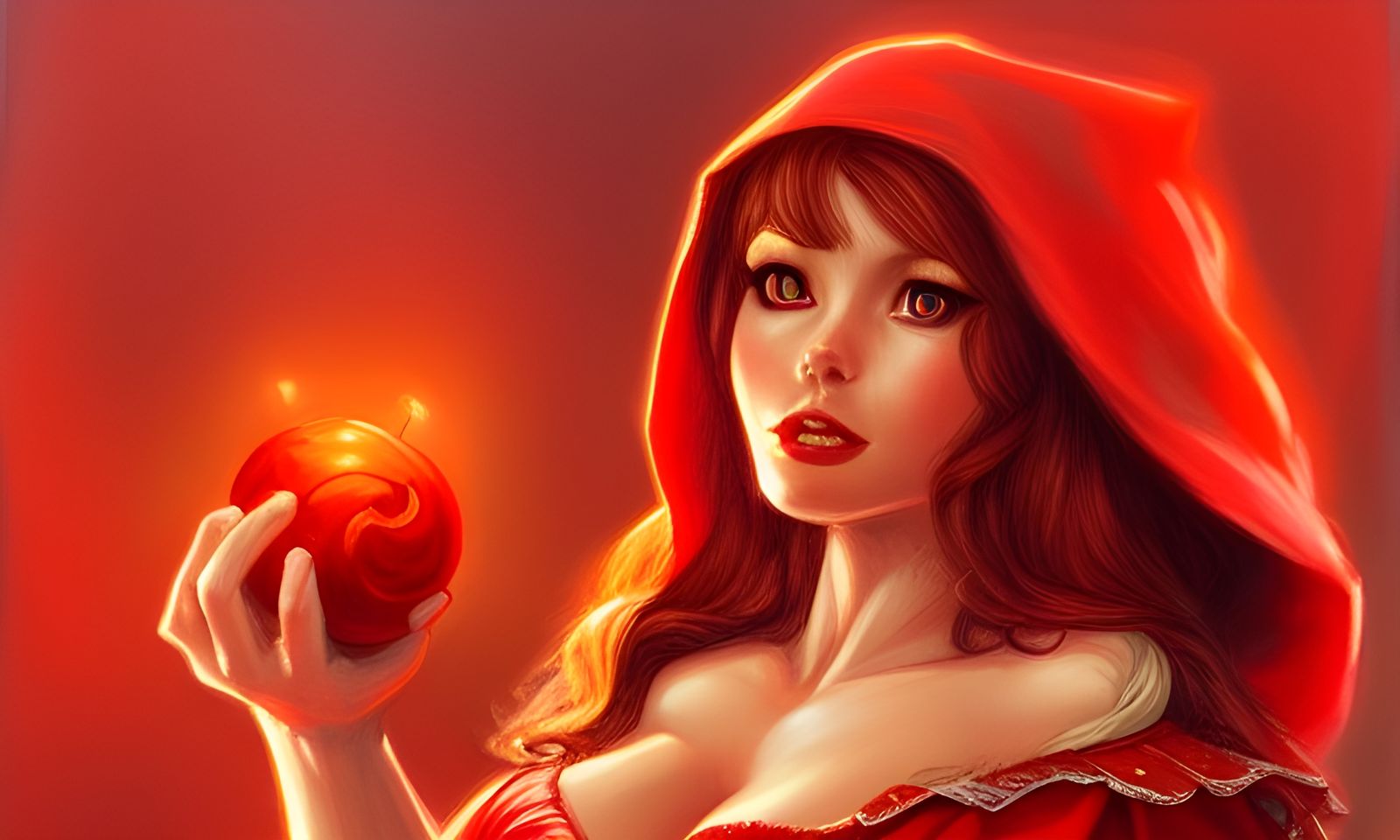 Little Red Riding Hood: D&D Fantasy Art