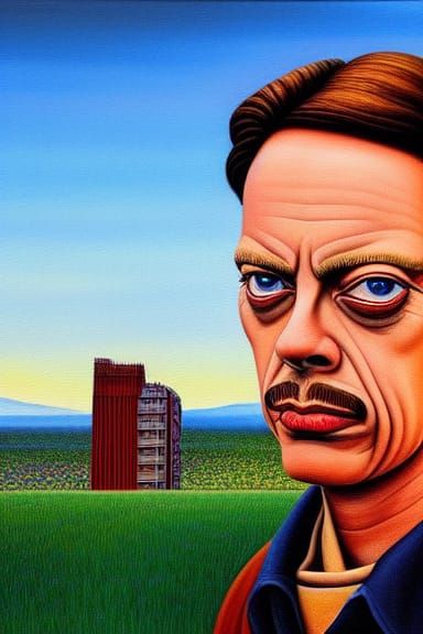 Surreal Cityscape Portrait Inspired by Barclay Shaw