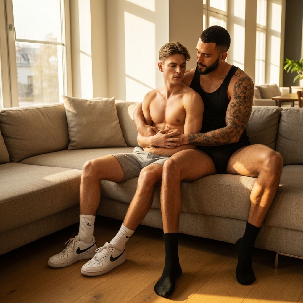 Cozy Morning Embrace: A Homely Scene