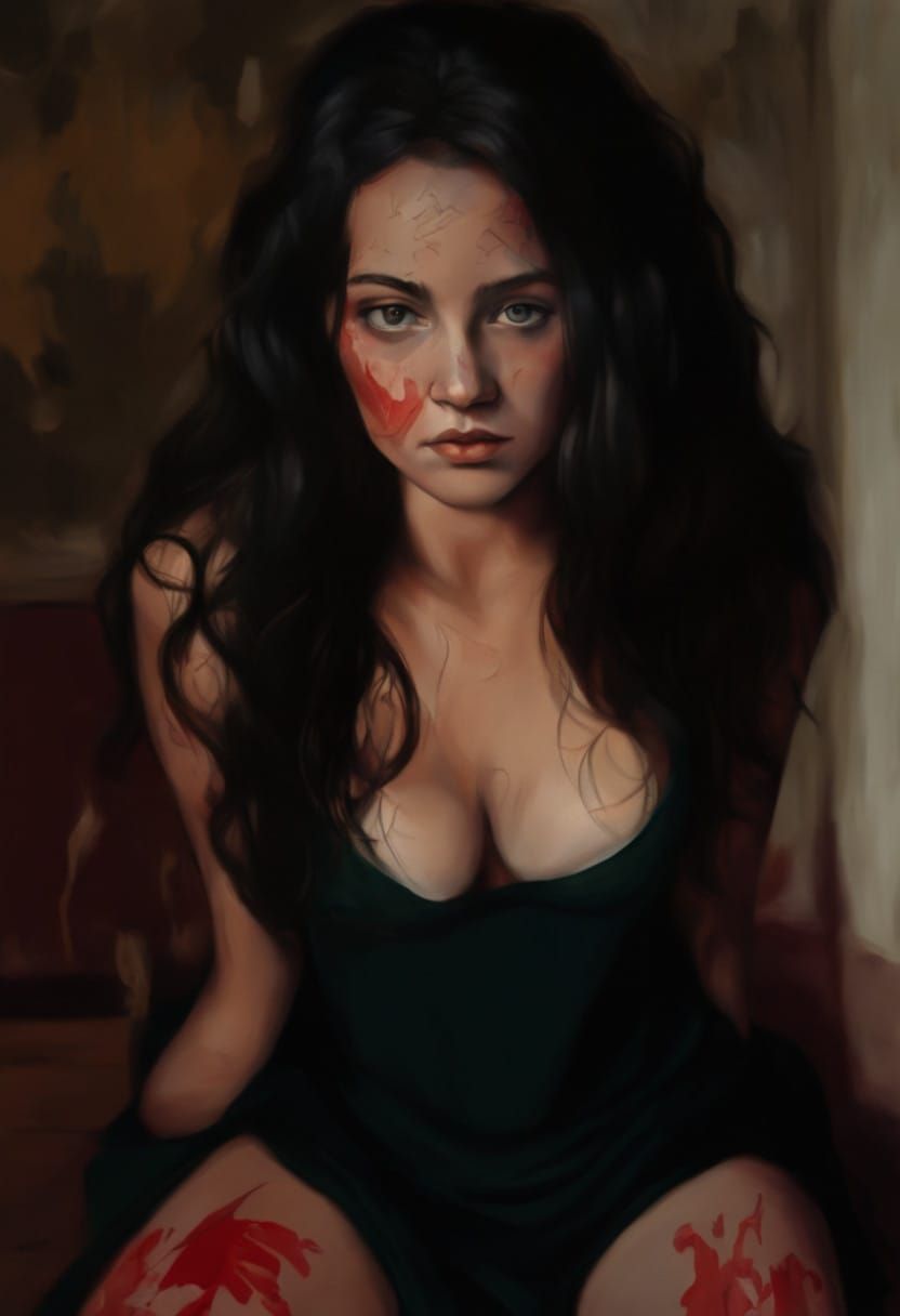 Cubist Portrait in a Modern Aesthetic