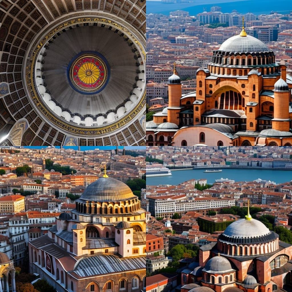 Hagia Sophia in 10th Century Constantinople
