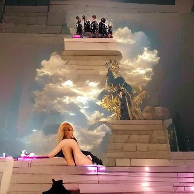 Goddess Overseeing Her Servants