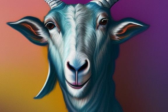 Cloaked Goat Goddess