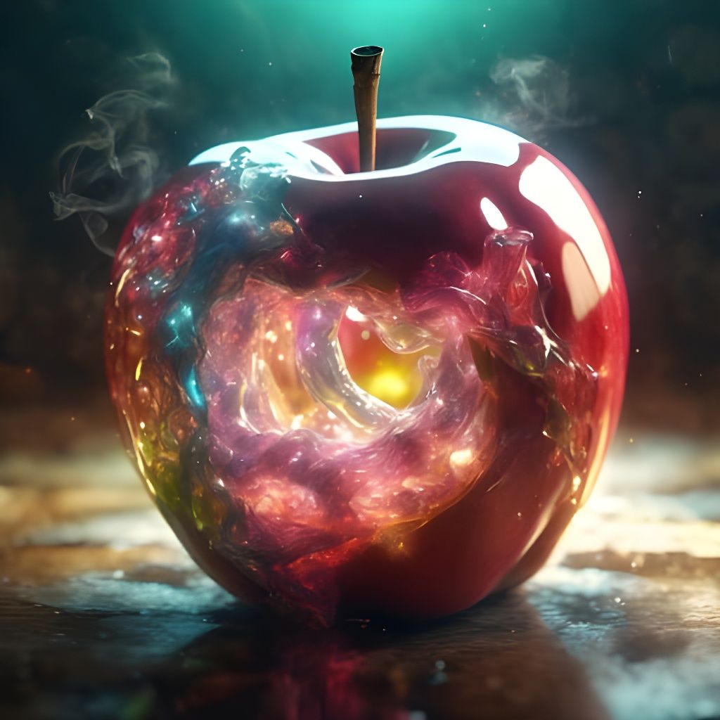 Abstract Digital Rendering of 'Hollow'