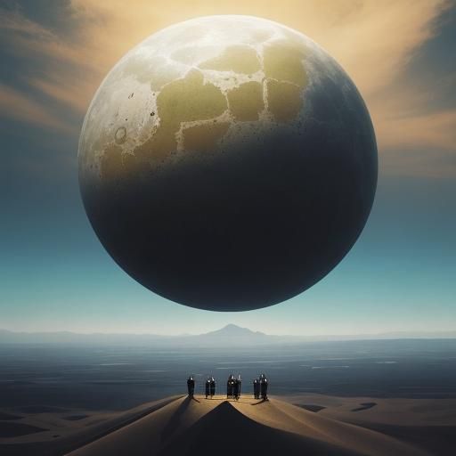 Israelites Journey Through Desert in Biblical Style