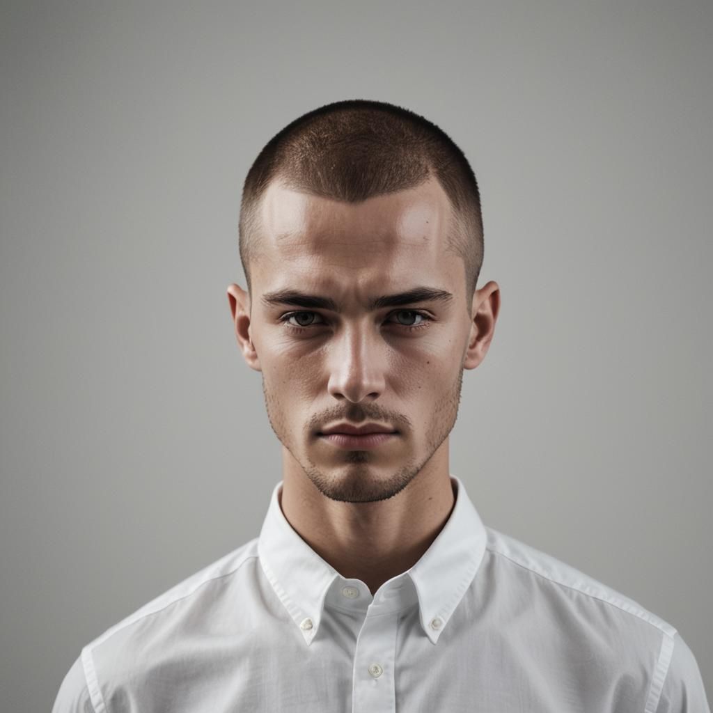 Professional Portrait of a French Male Model