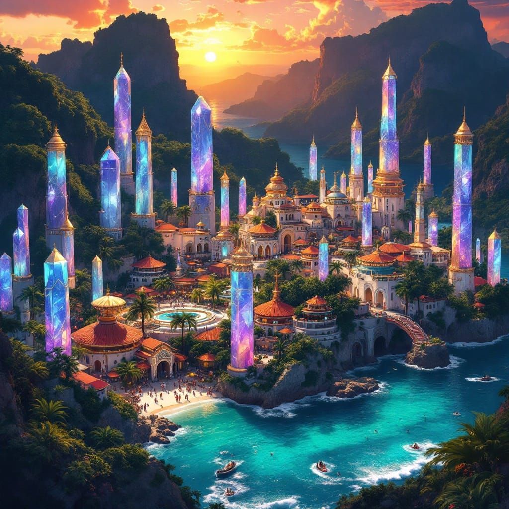 Lemurian city