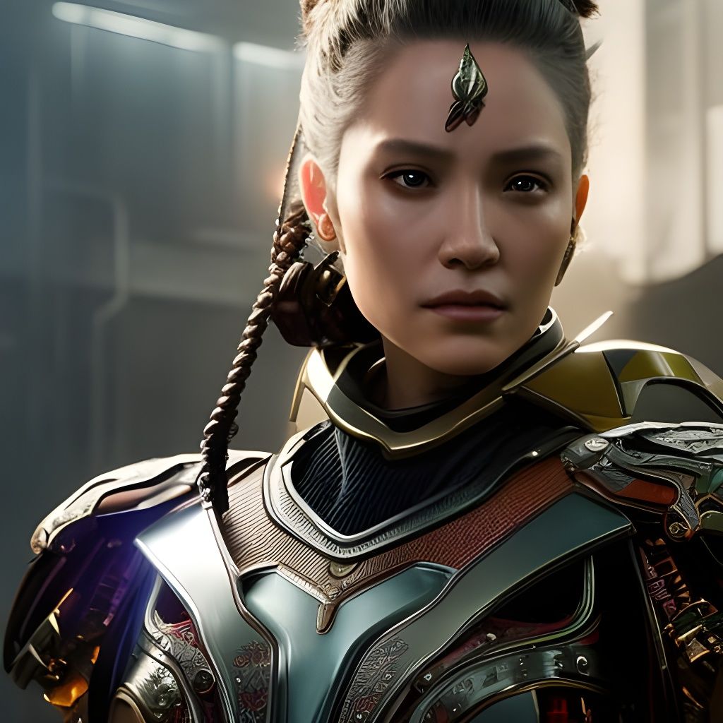 Ghost Rider Dragon Man Portrait in Fantasy Style