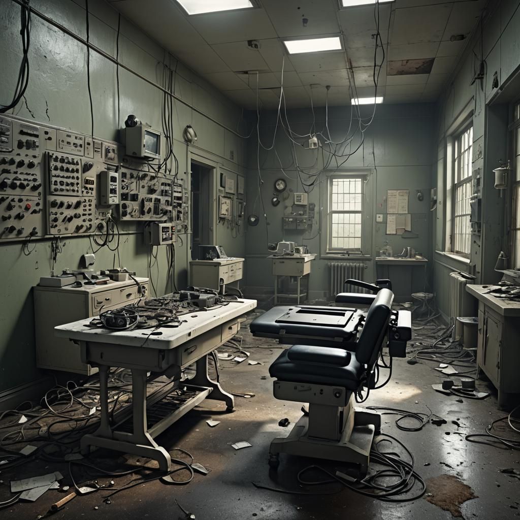 Sinister Asylum Electroshock Therapy Room