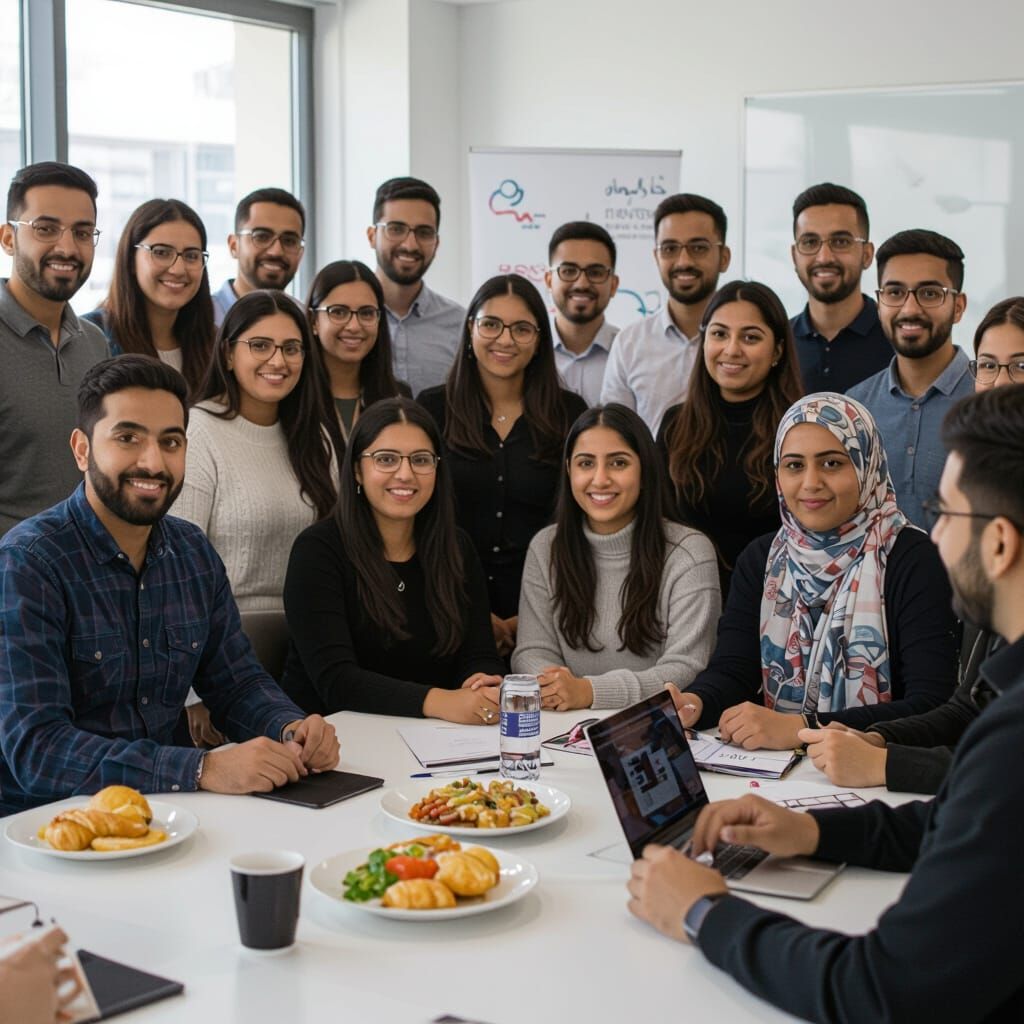 Afghan Woman with Flag of Afghanistan