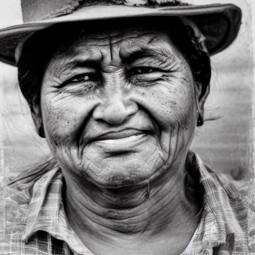 Woman farm worker