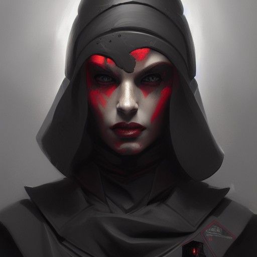 Detailed Portrait of a Sith Pureblood Spy