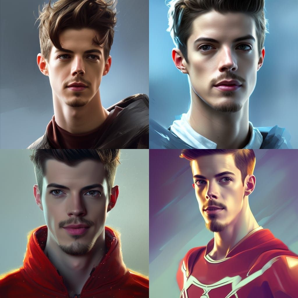 Hyperrealistic Portrait with Dynamic Lighting