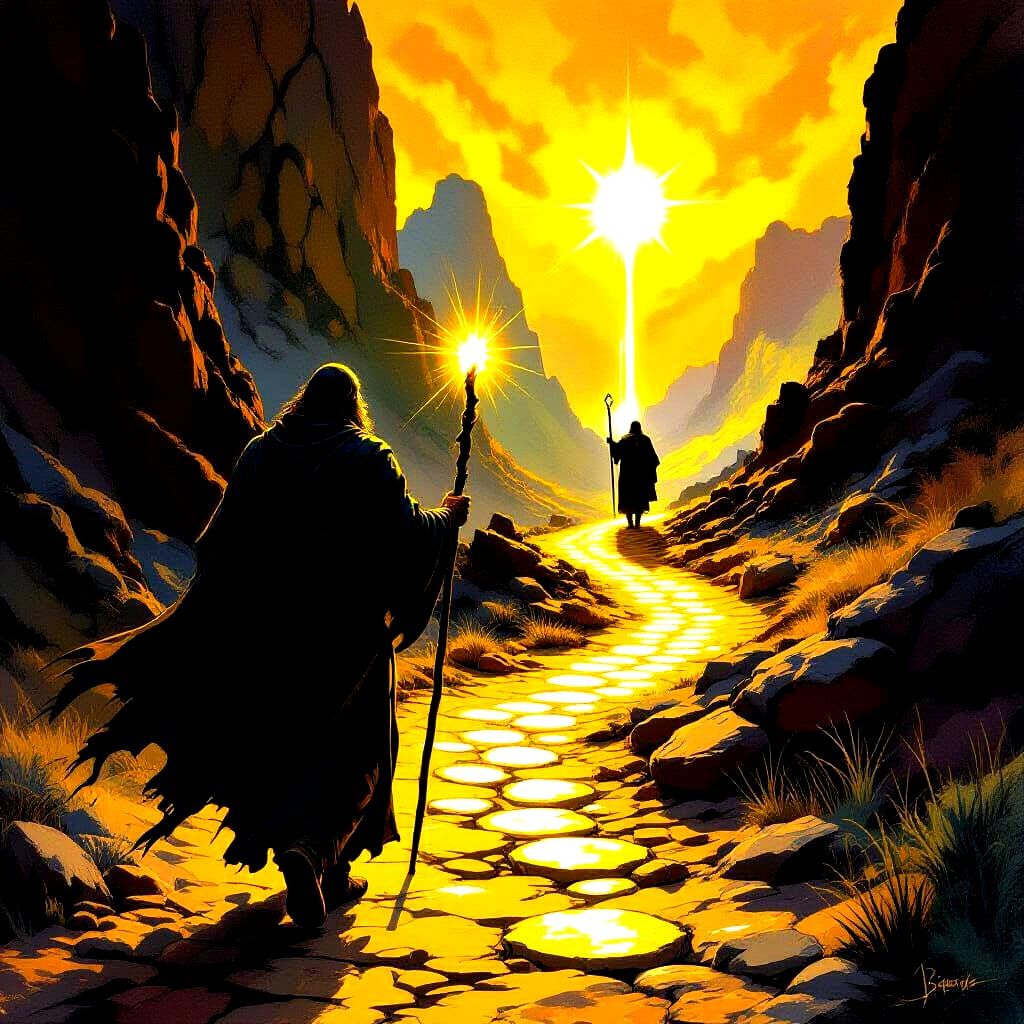 Golden Path: A Comic Book Journey of Renewal