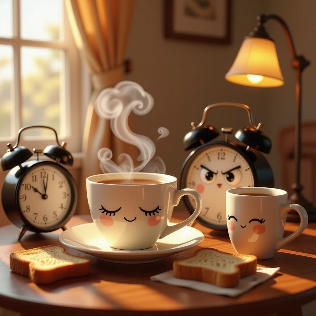 “Everyday objects come alive with human emotions — a teacup ...