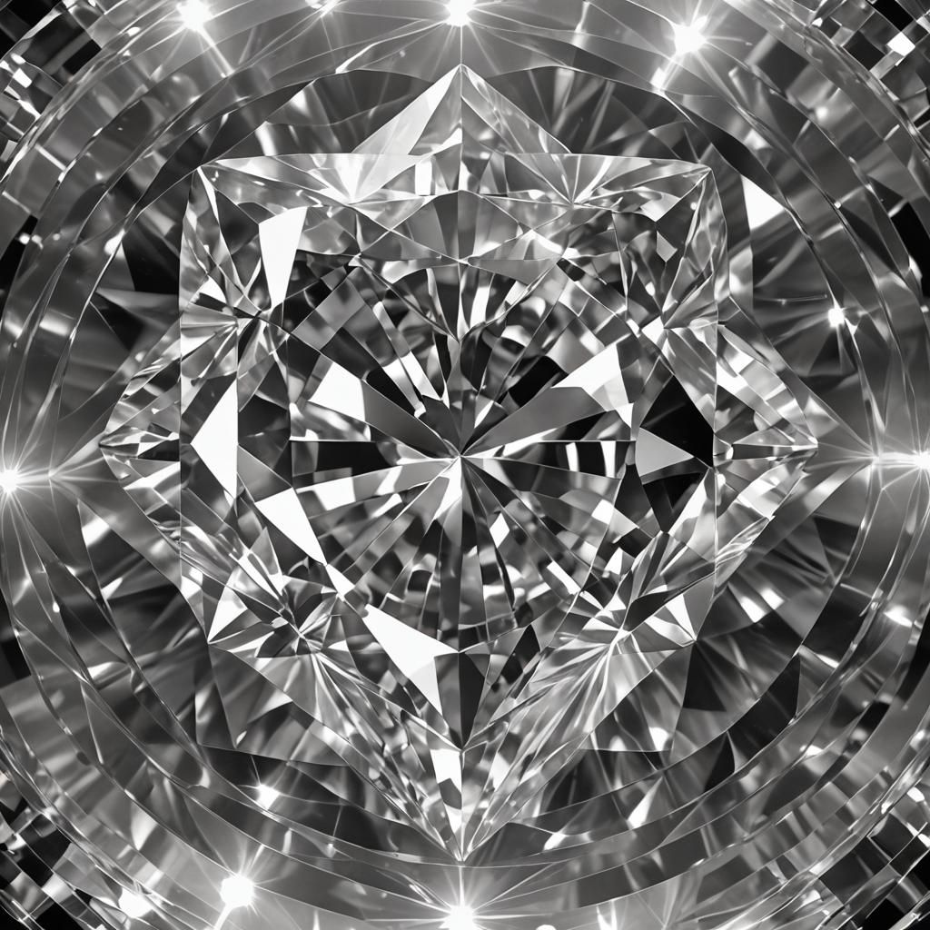 Colossal Diamond Heart of the Universe