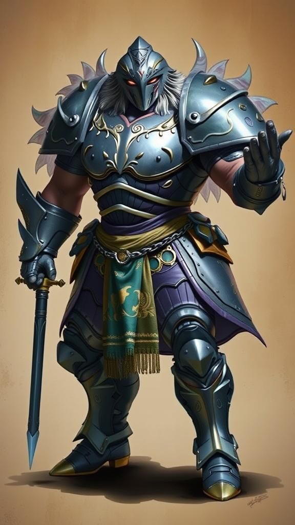 Elegant Woman Posing in Art Nouveau Style