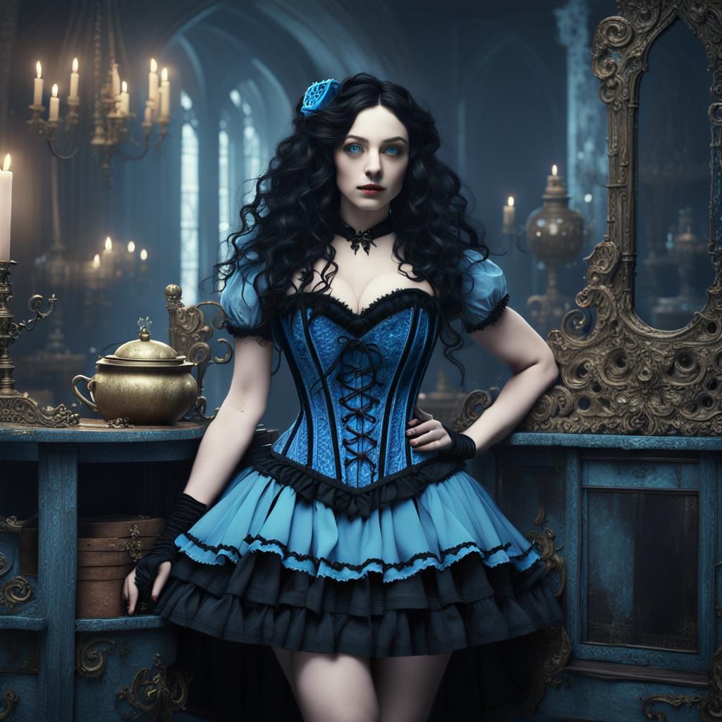 Gothic Alice in Wonderland: Fantasy Concept Art