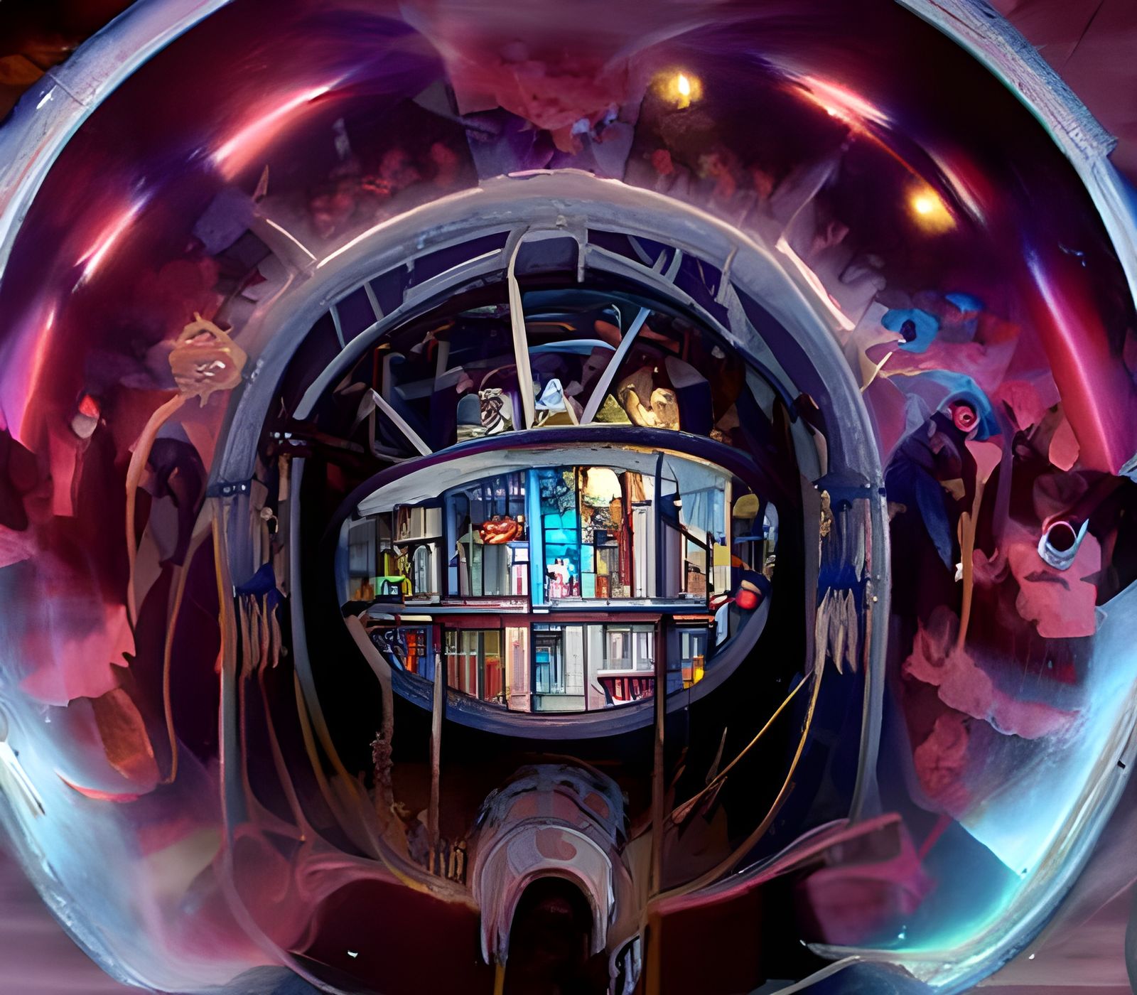 Cosmic Hamster Wheel: Anime Key Visual