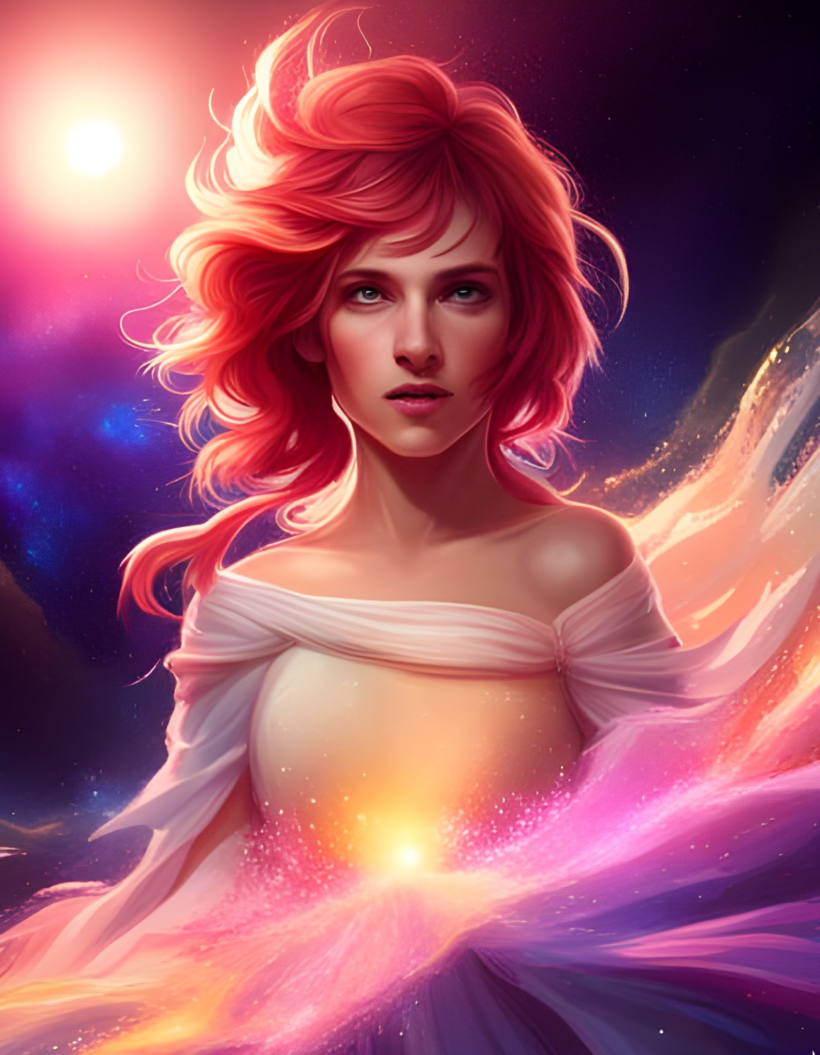 Colorful Starscape Concept Art in Unreal Engine 5