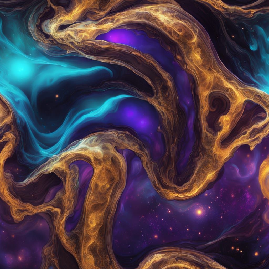 Surreal Dreamscape with Ethereal Lighting and Floating Eleme...