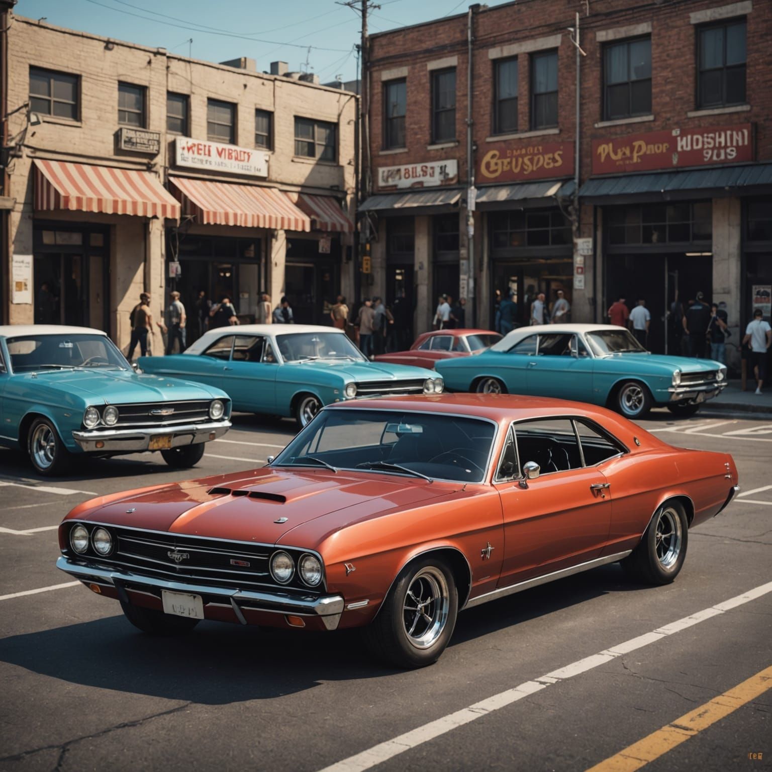 Muscle Car Made of Human Anatomy