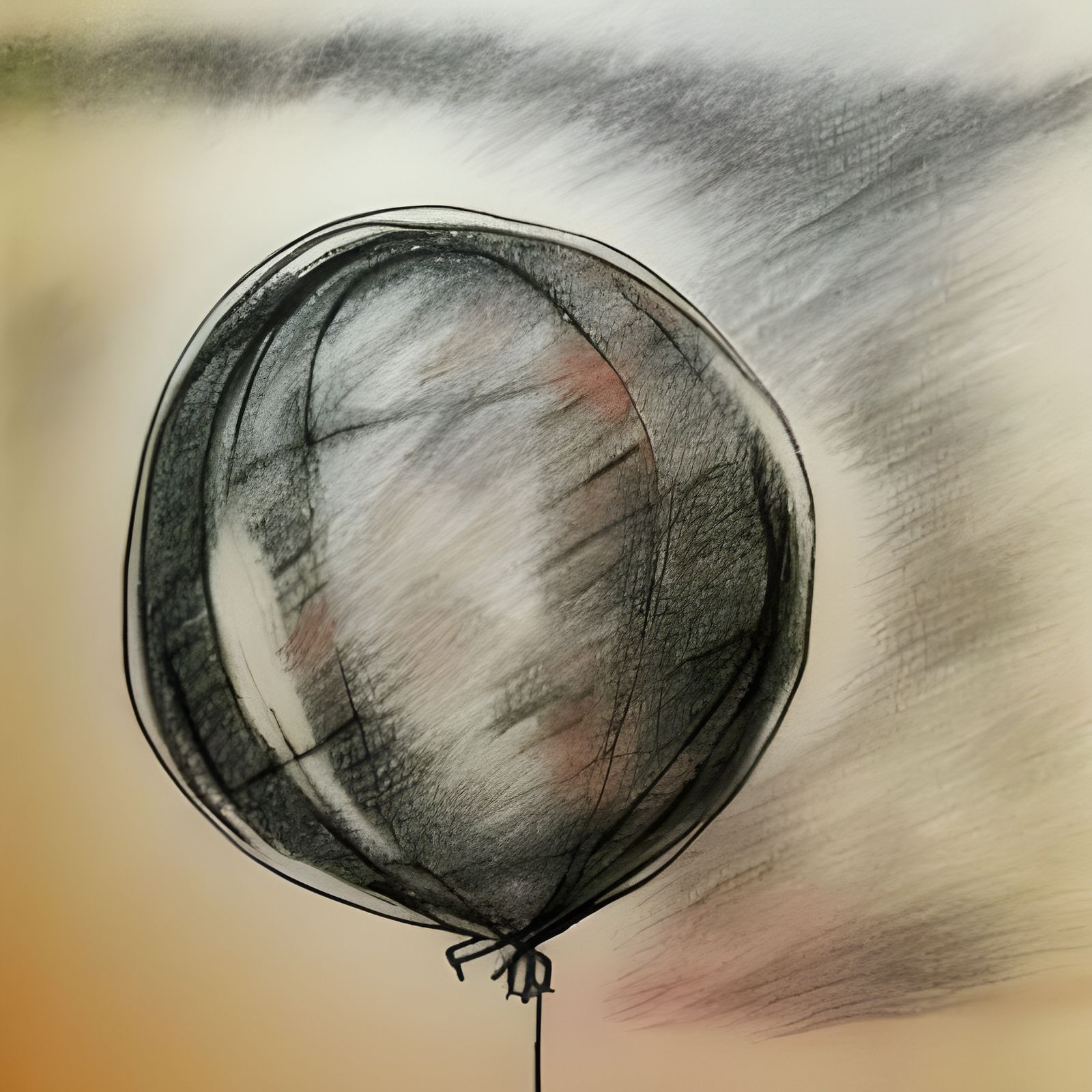 Simple Graphite Pencil Shading of a Balloon