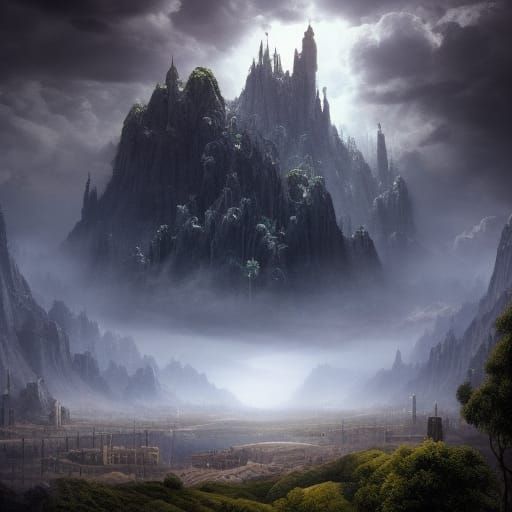 Epic Cinematic Digital Matte Painting
