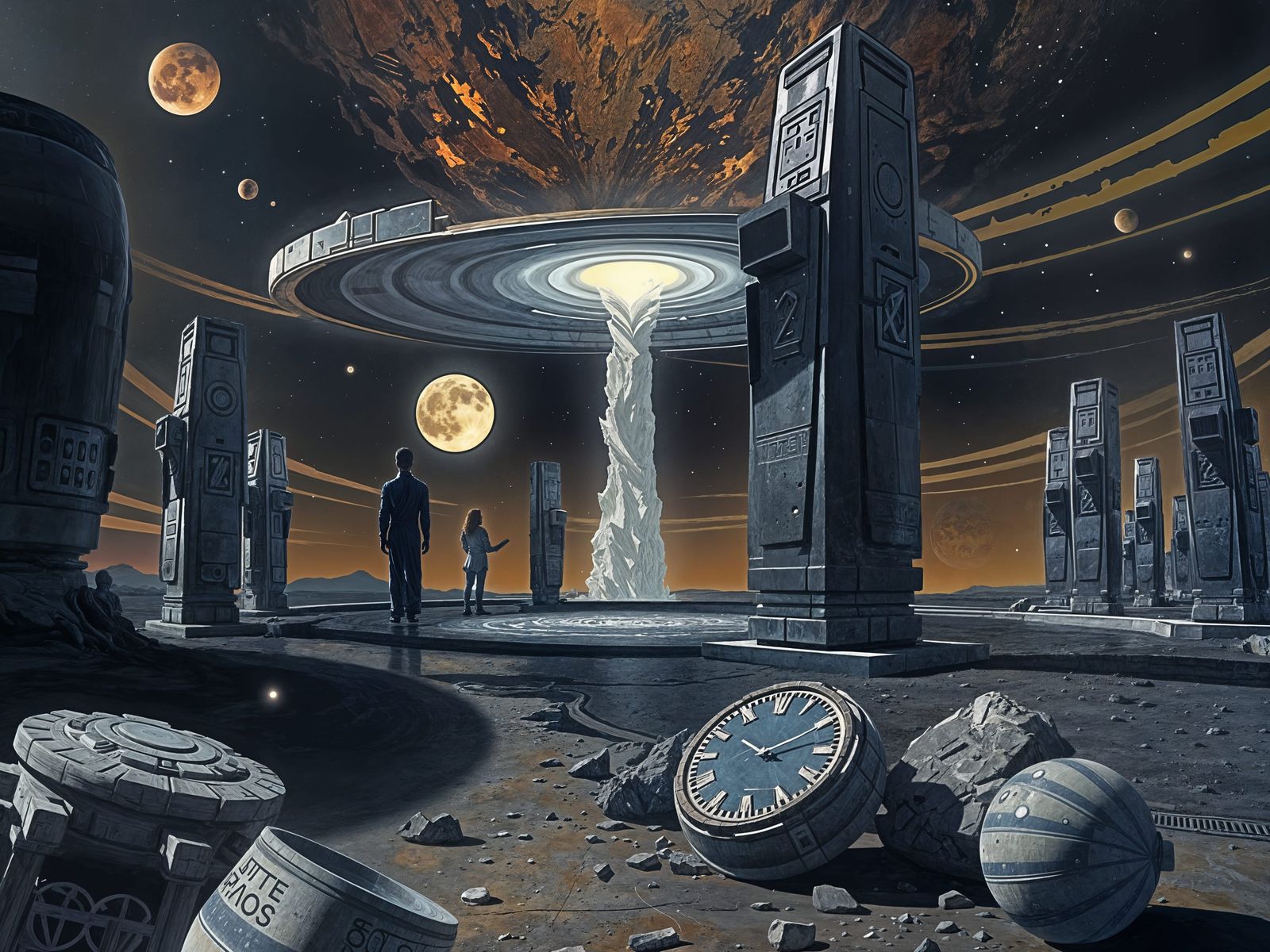 Space Mission Discovers Ancient Ruins on Alien Planet