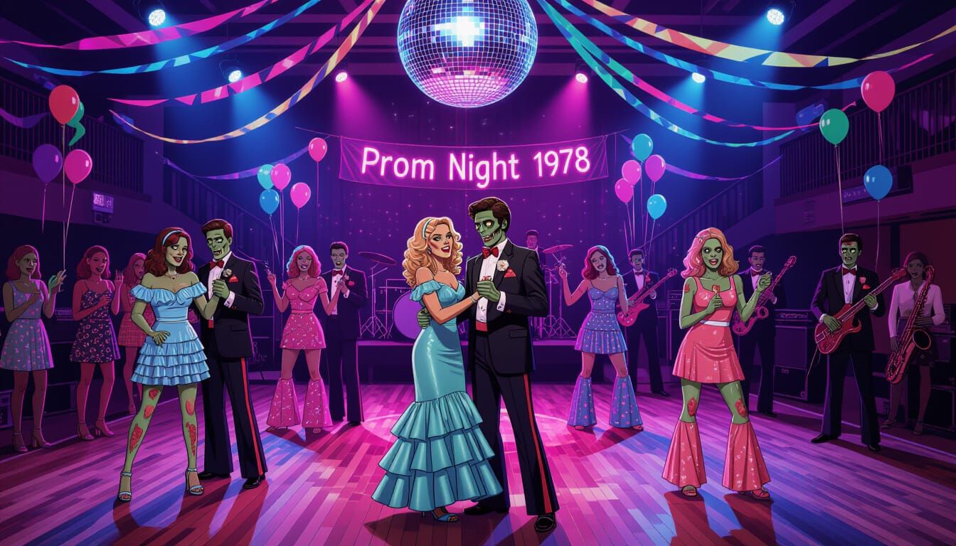 Zombie Prom Night 1978: A 70s Horror-Comedy