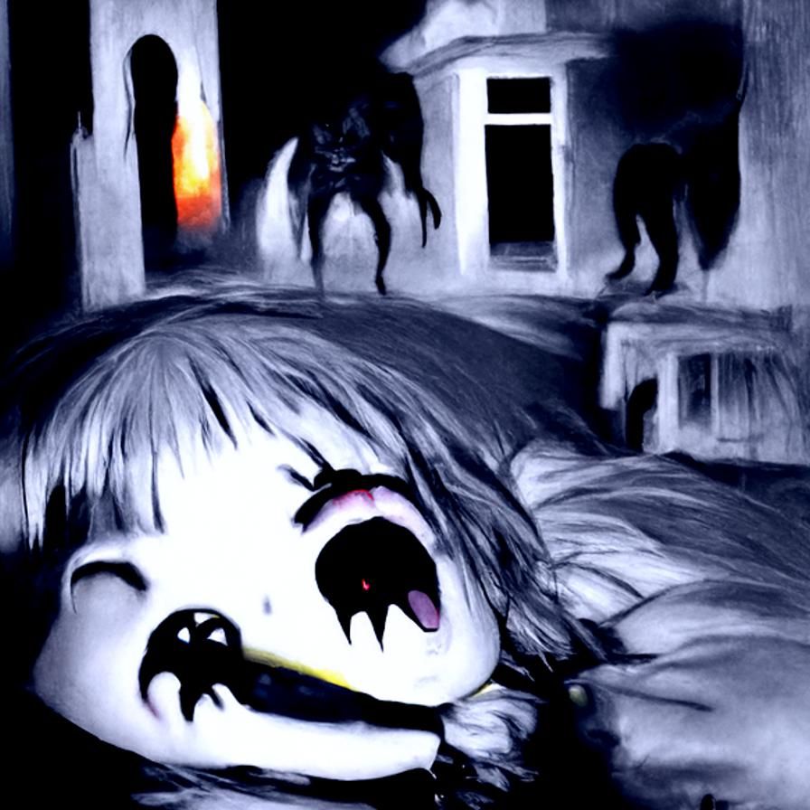 AI Generated Image of a Night Terror