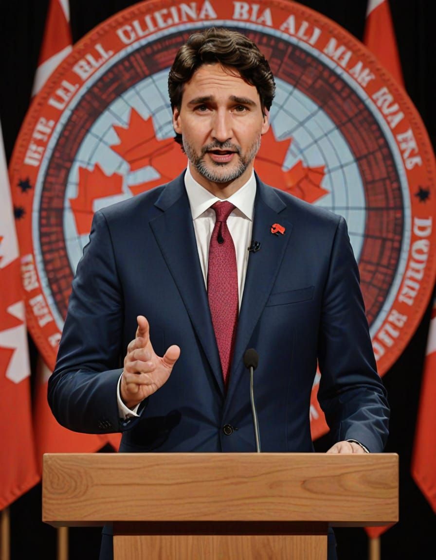 Prime Minister in Futuristic Holographic Address