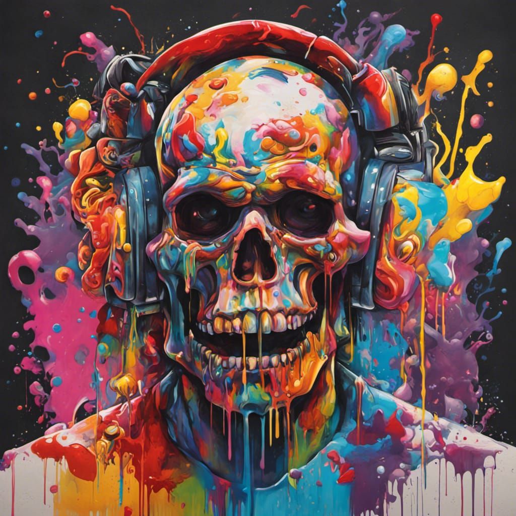 Graffiti Art Portrait of God's Son